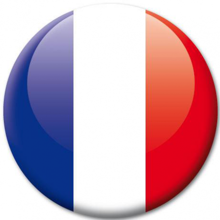 drapeau francais rond